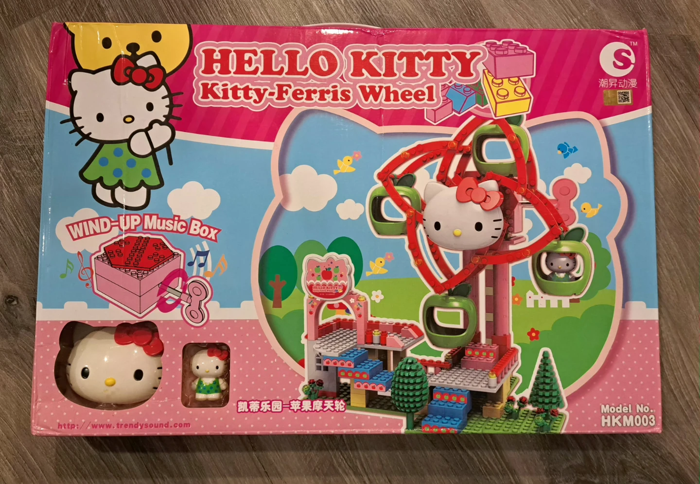 🐱 Hello Kitty 🎡 Ferris Wheel Building Set
