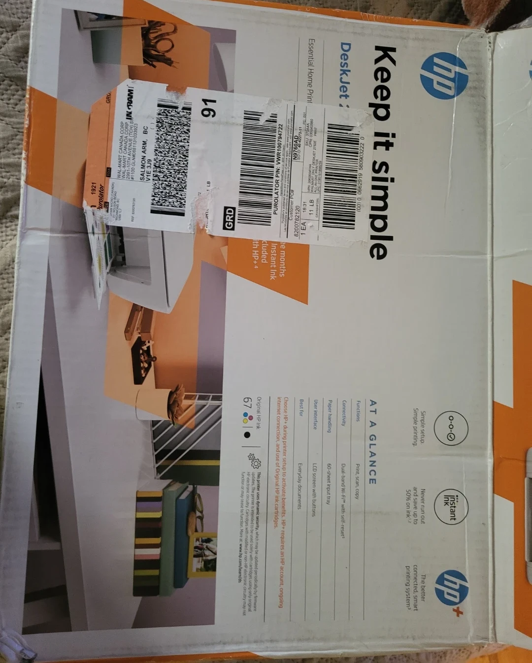 HP DeskJet 2752e All-in-One Printer