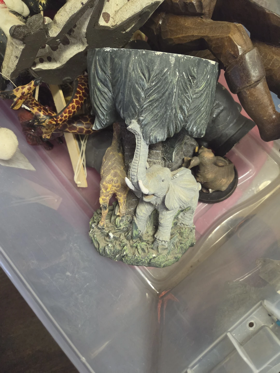 All kinds of things. I also have four totes full of stuff,