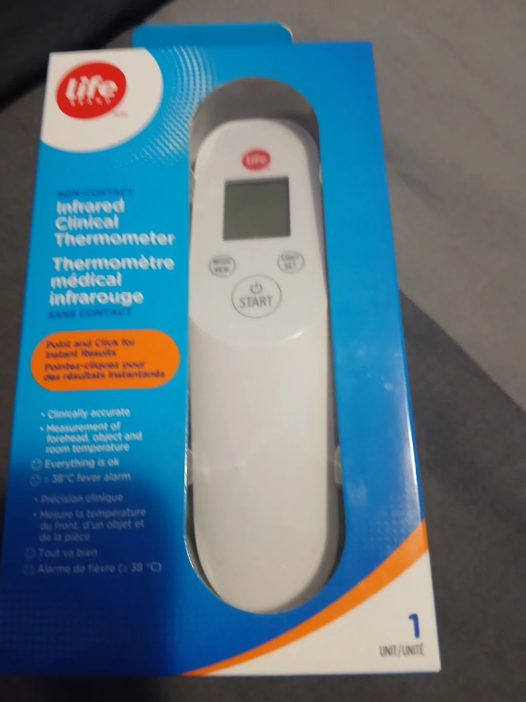 Life Brand FT85 Non-Contact Infrared Thermometer