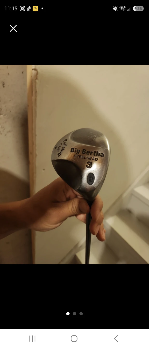 Callaway Big Bertha Steelhead 3 Wood