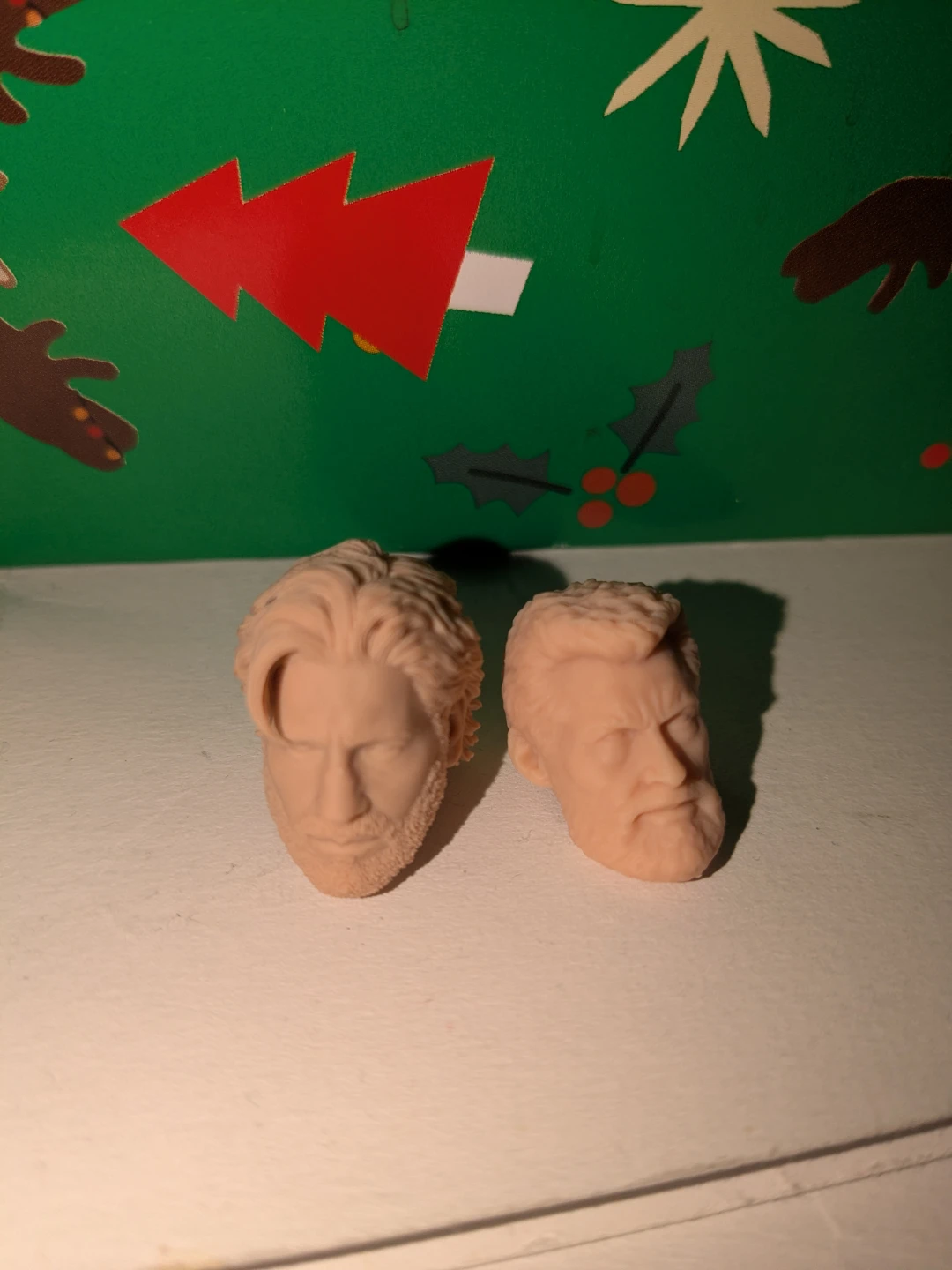 Jon Bernthal & Hugh Jackman 1/12 Headsculpts
