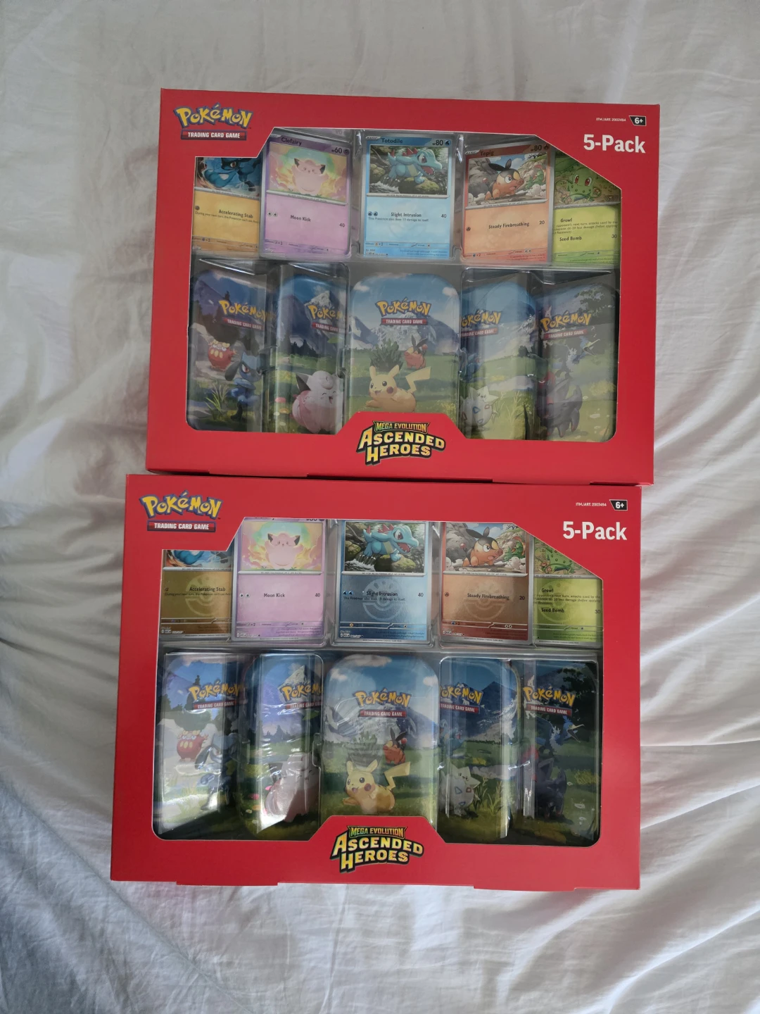 Pokémon TCG Mega Evolution Ascended Heroes 5-Pack Mini Tins - photo 4