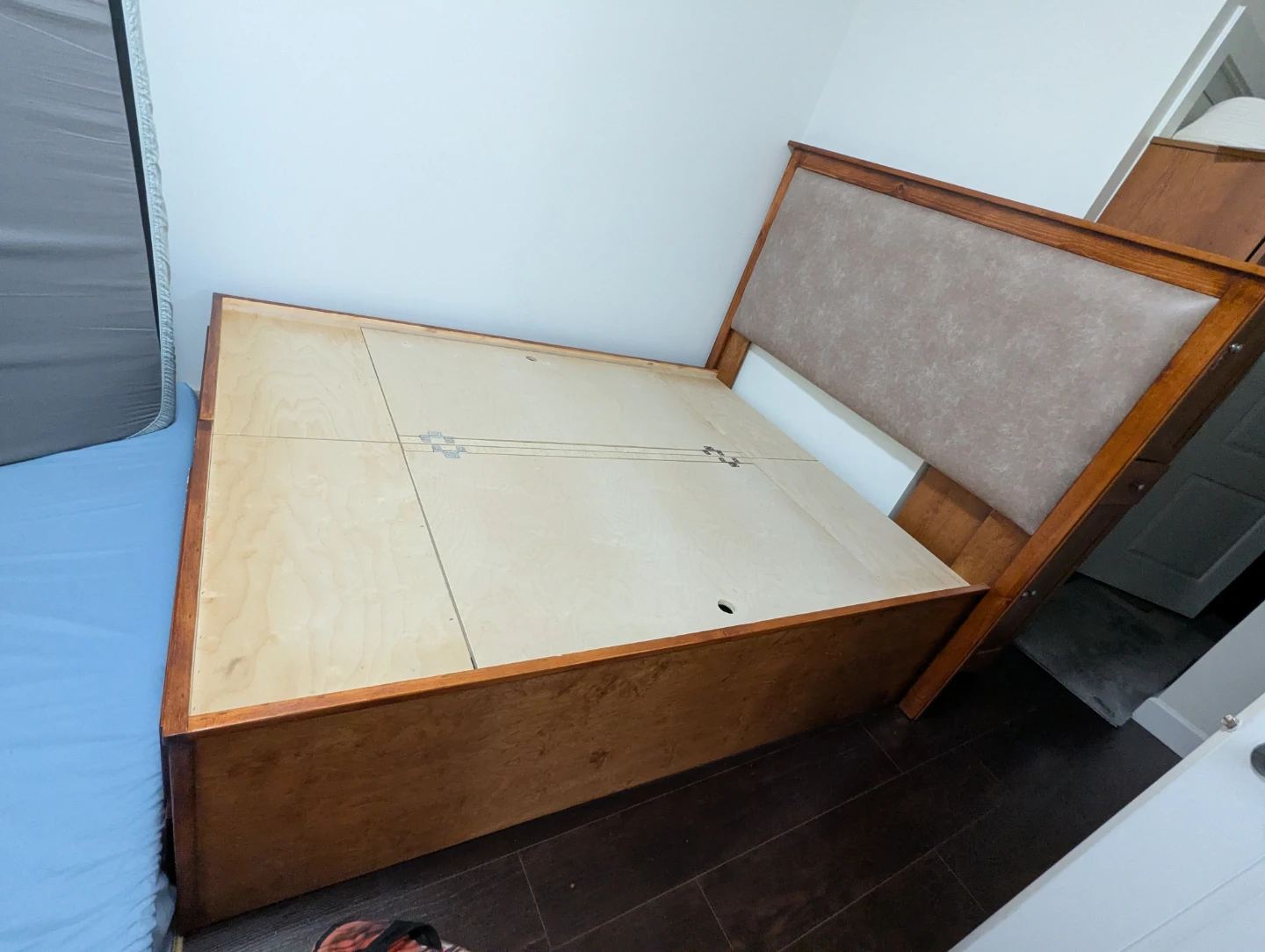 Wooden Storage Bed Frame - photo 4