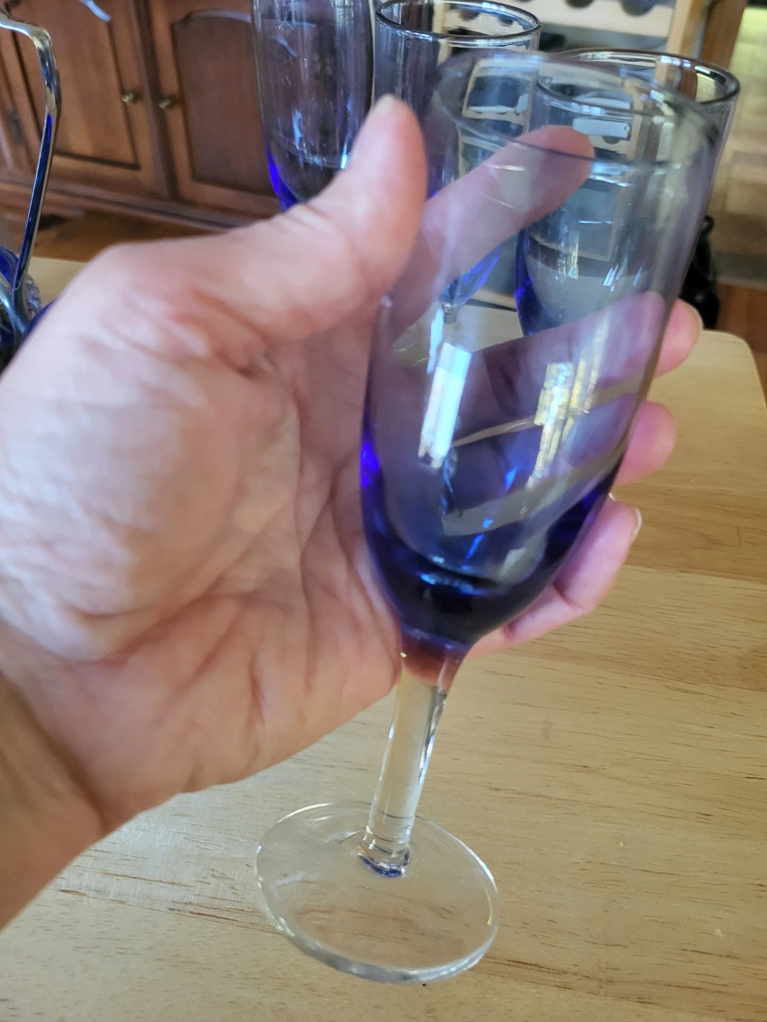 Cobalt Blue Glassware Set - photo 2