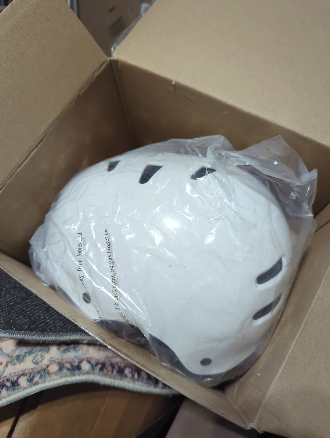 White TSG Helmet S/M - photo 2