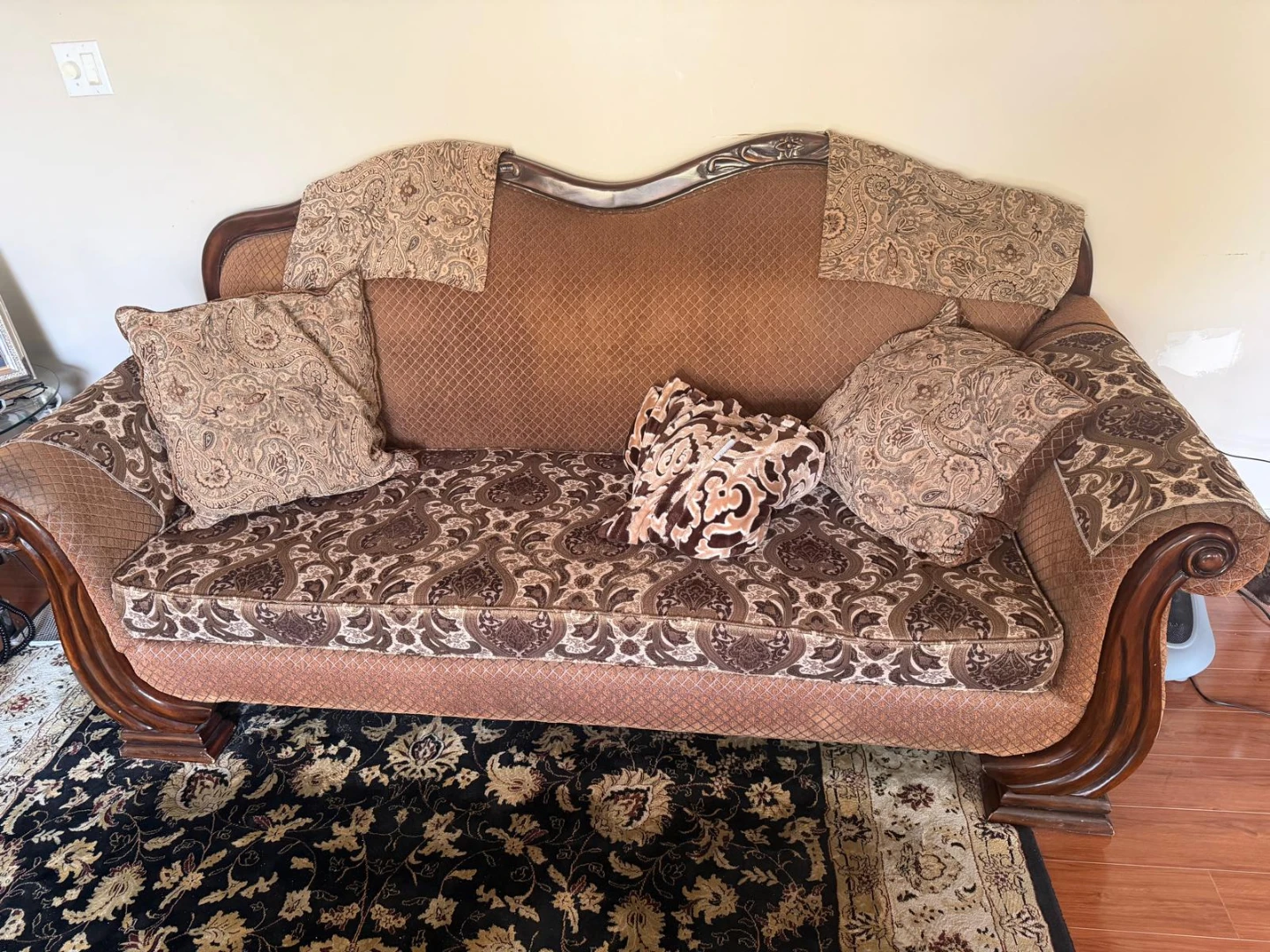 Classic Brown Loveseat - photo 3