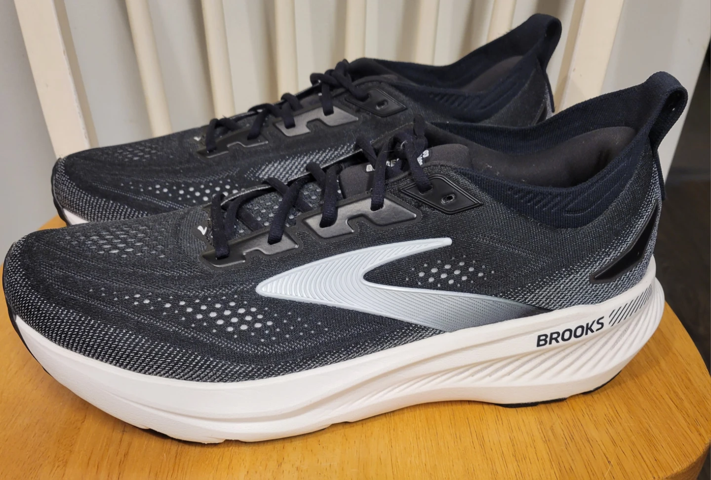 BROOKS GLYCERIN GTS 23 Trainer Mens Black Grey Sneakers Sz 14 - photo 2