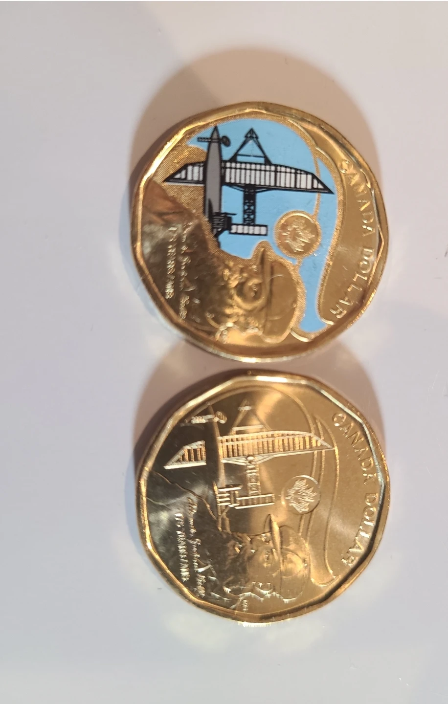 Coloured and non coloured One Dollar Coins - photo 4
