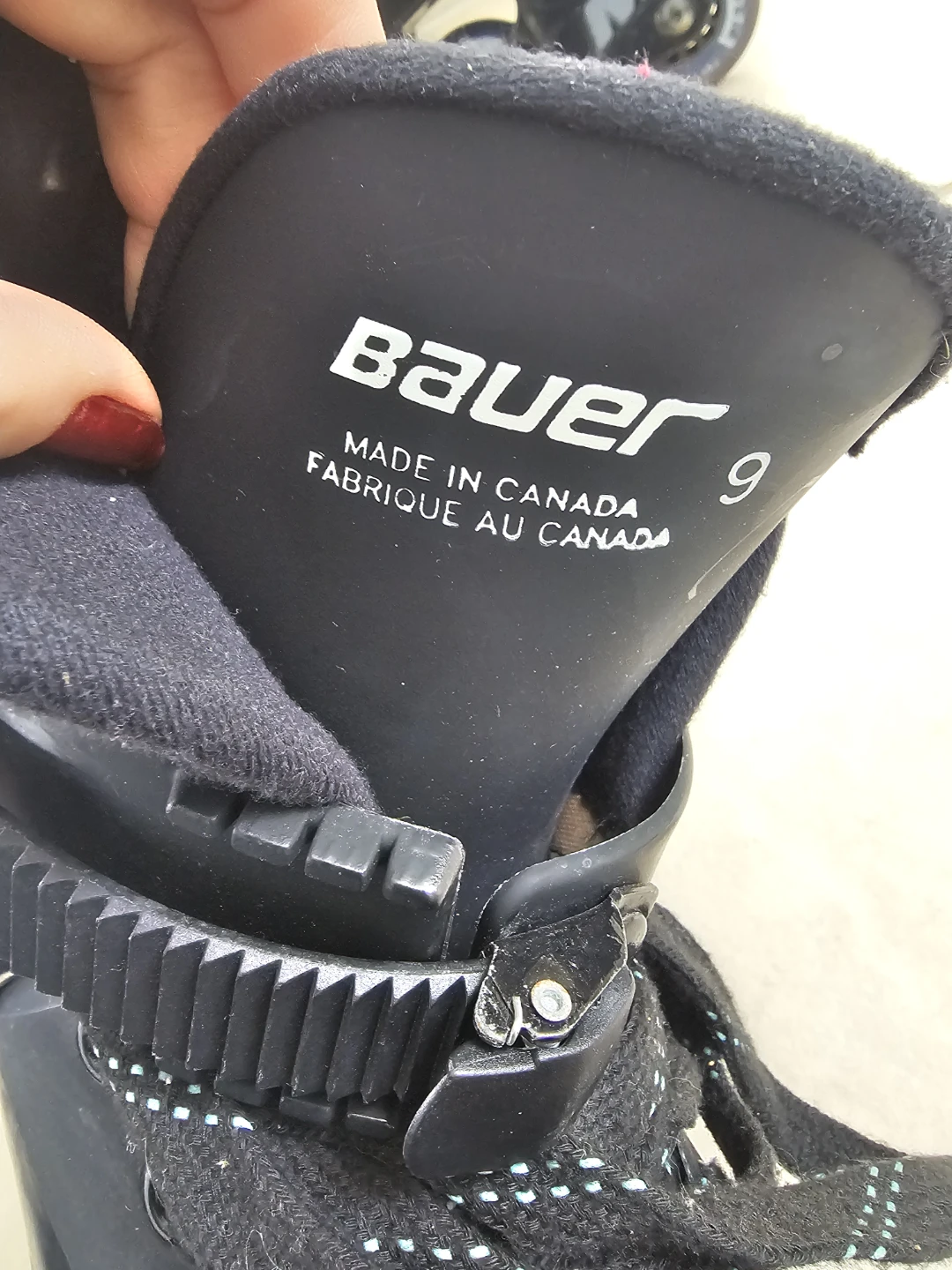 Mens Bauer inline skates (roller blades) size 9 - photo 4