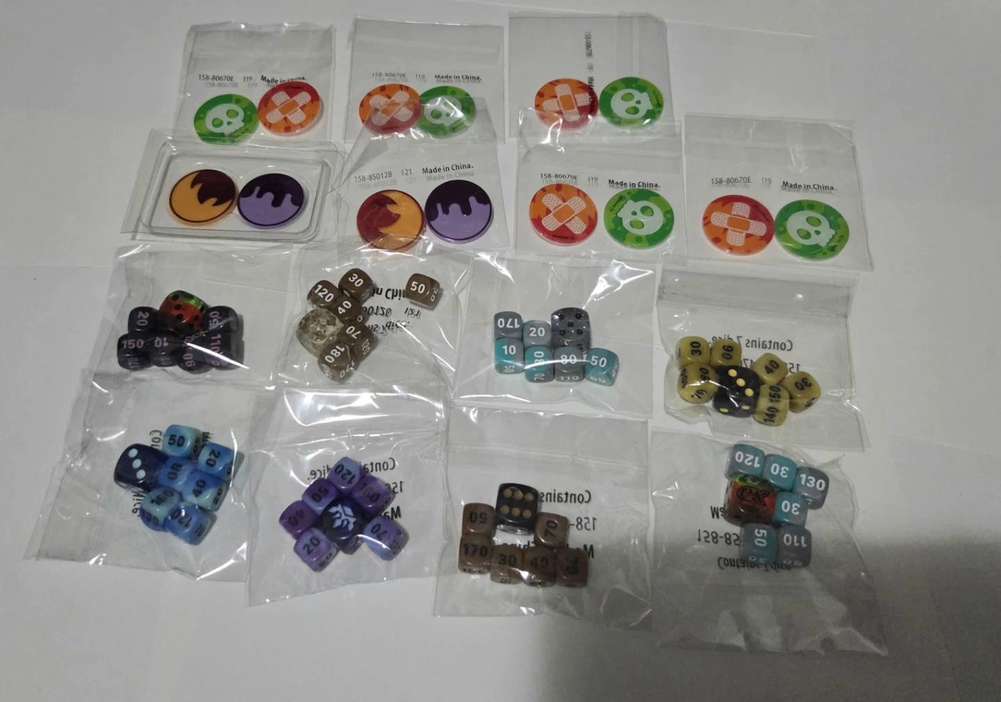 Pokemon TCG Coins and Dice - 50 cents