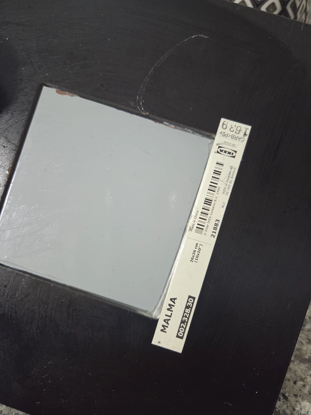 2 pcs IKEA Malma Mirrors sqaure - photo 2