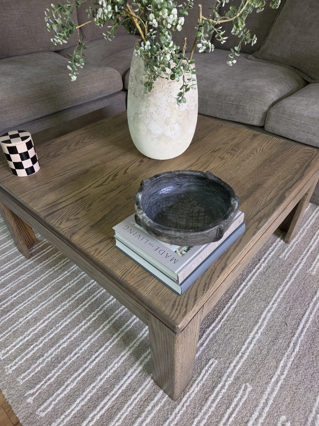 Solid oak  Square Coffee Table - photo 2
