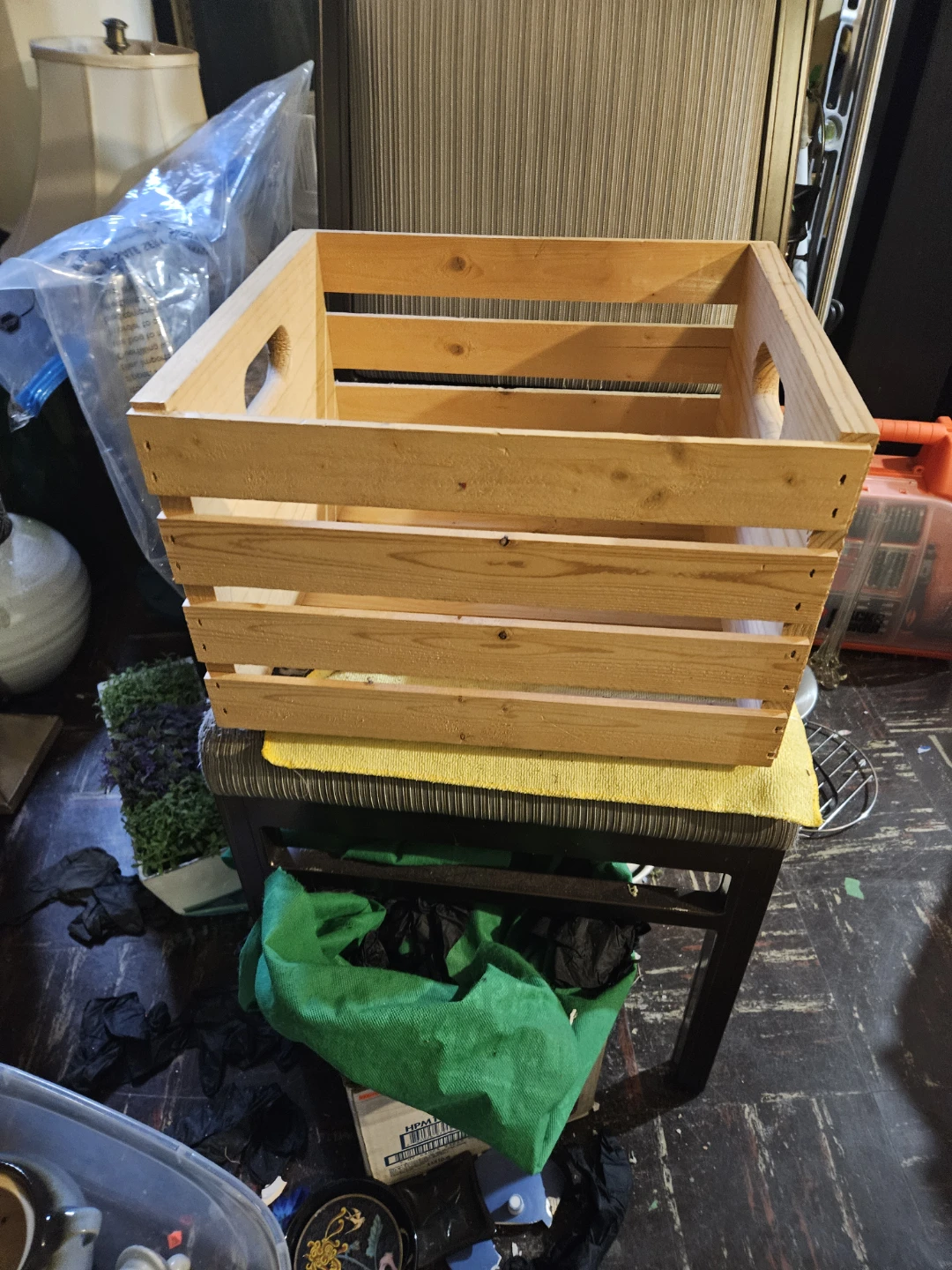 Wooden Storage Crate - photo 2