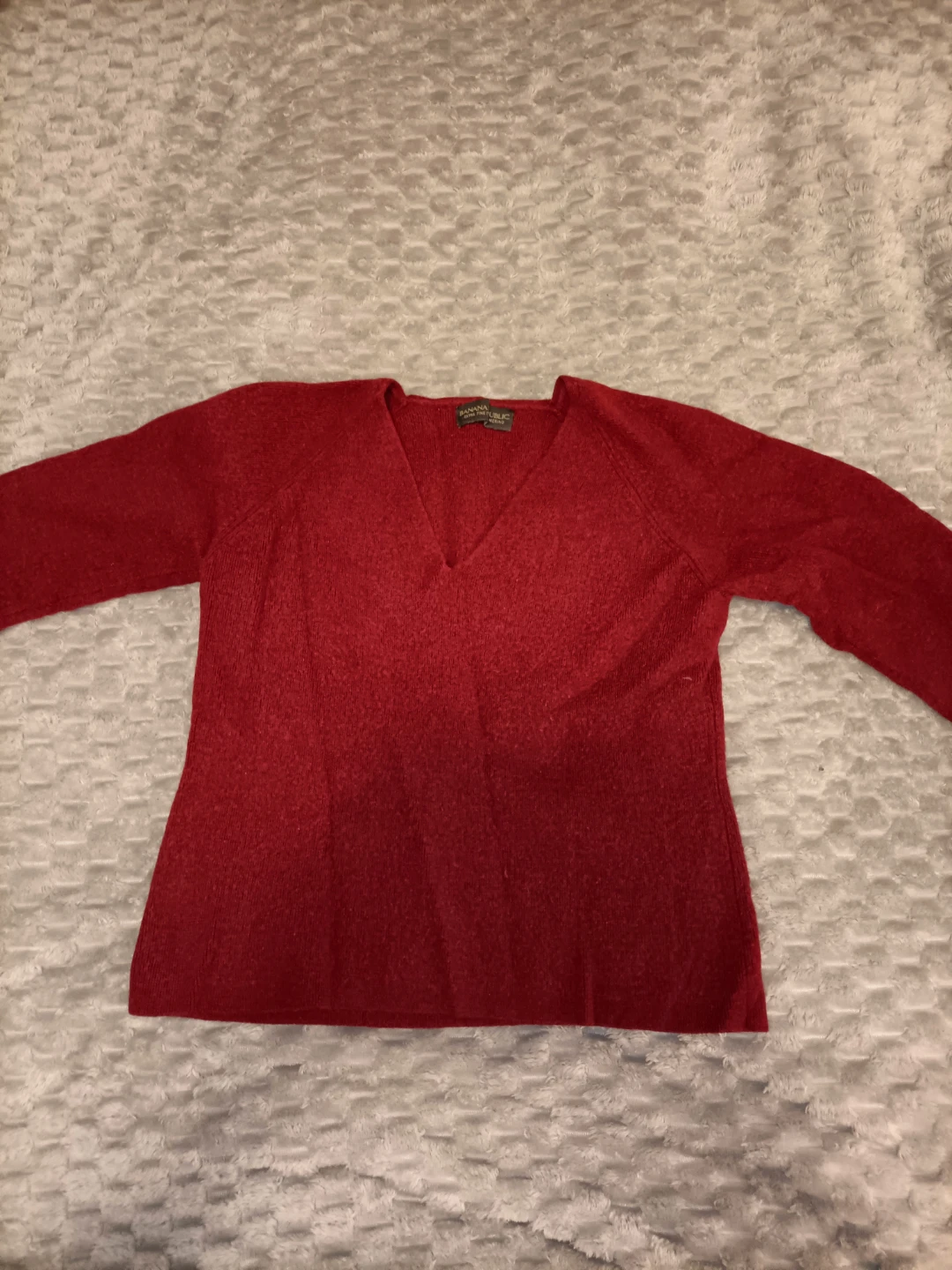Banana Republic Extra Fine Merino V-Neck Sweater