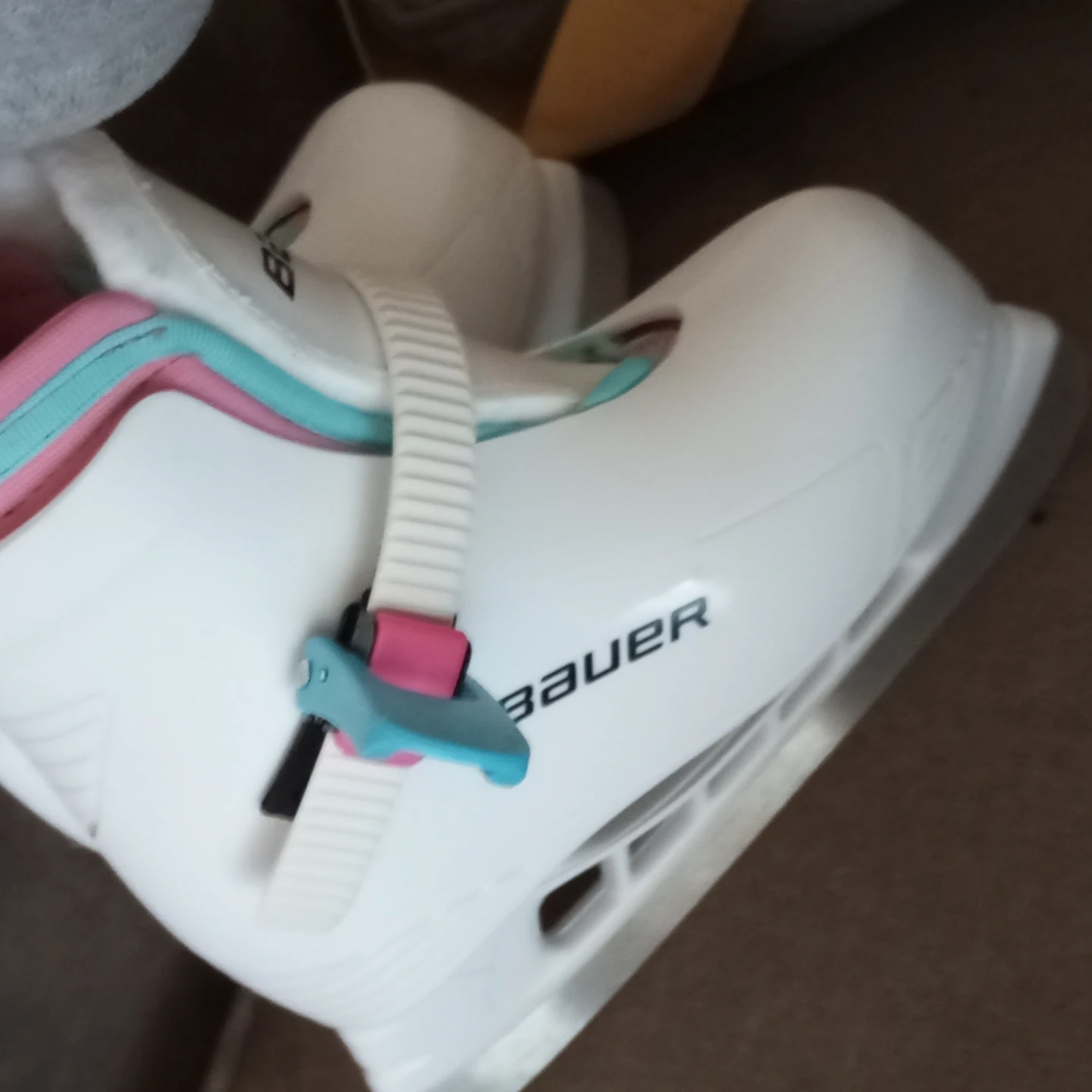 Bauer White Recreational Ice Skates