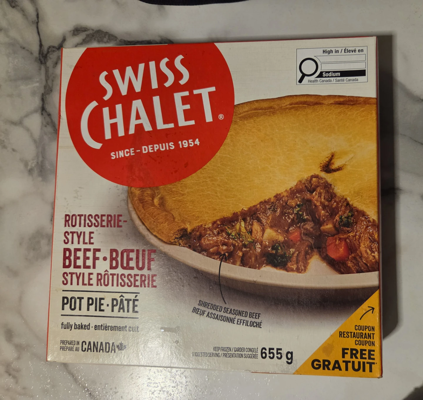 Swiss Chalet Rotisserie-Style Beef Pot Pie✨️🥧