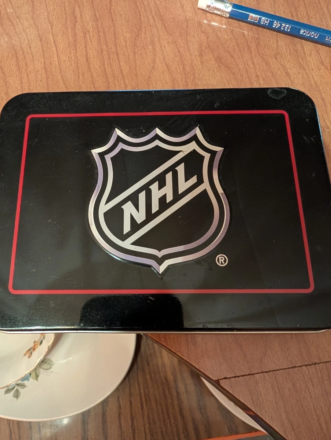 NHL Playing Cards Tin Box Set
