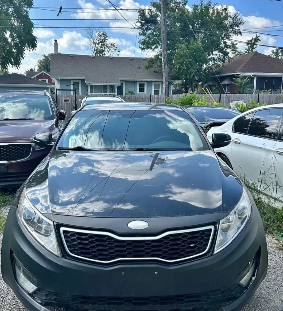 Kia Optima Hybrid Black Sedan - photo 2