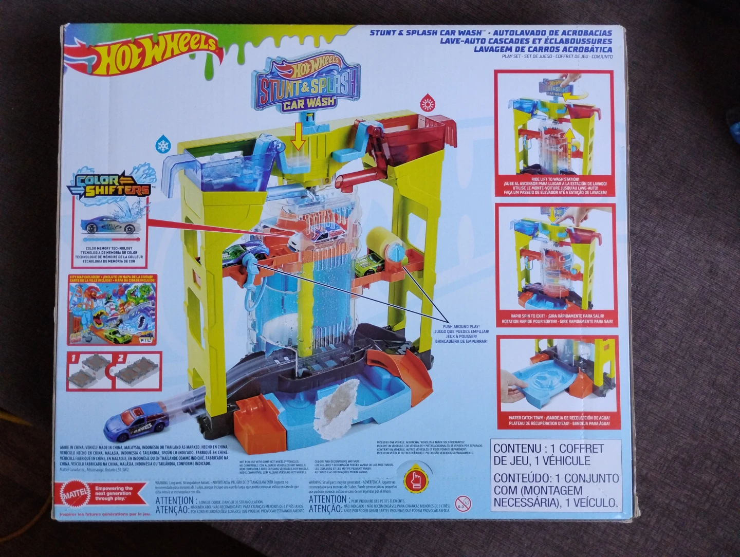 Hot Wheels Stunt and Splash Car Wash Play Set - photo 2