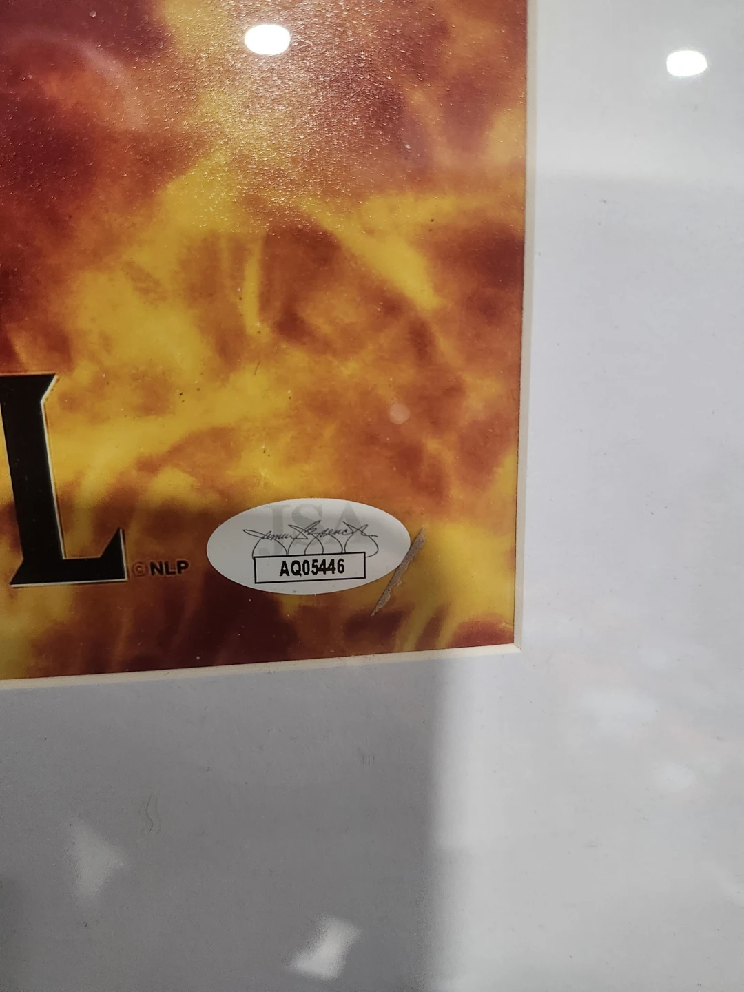 Signed Jason Goes to Hell Framed Poster - photo 3
