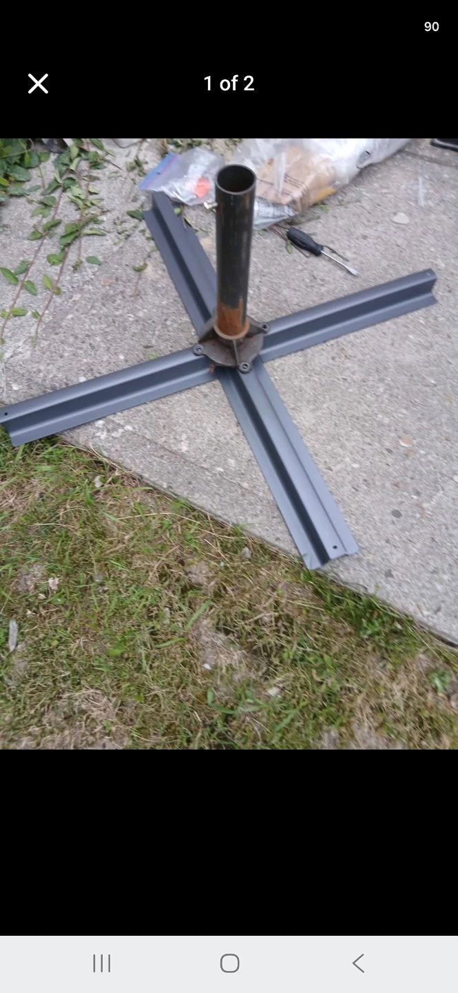 Patio Umbrella Base Stand - photo 2