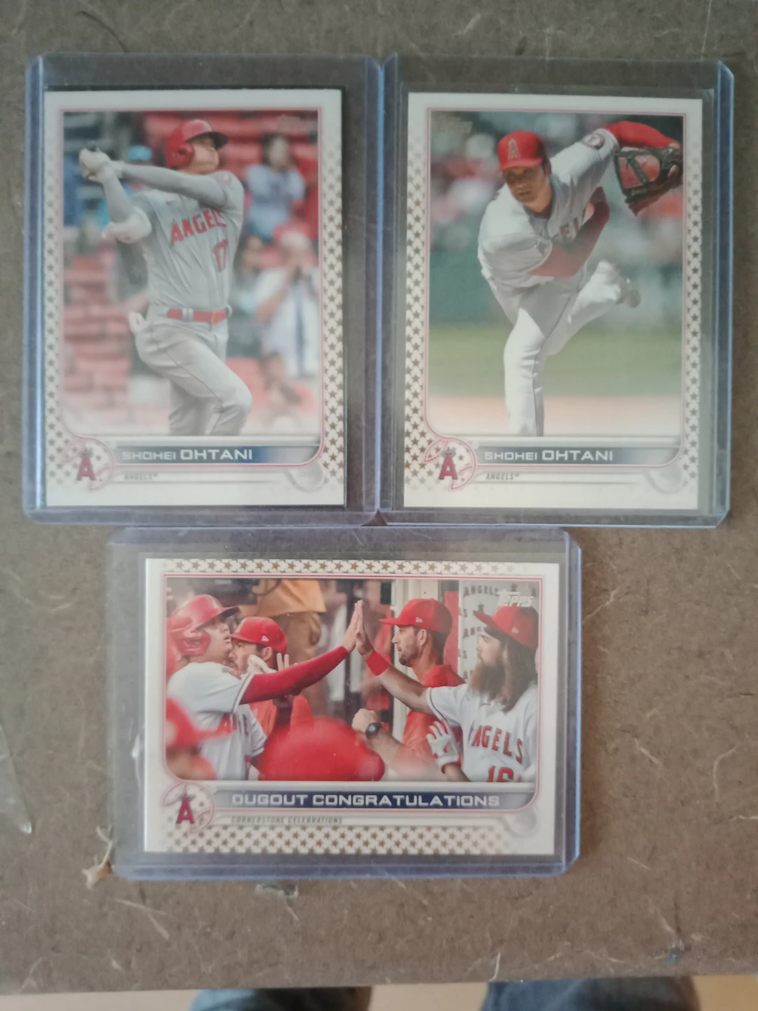 Topps Shohei Ohtani Baseball Card Set