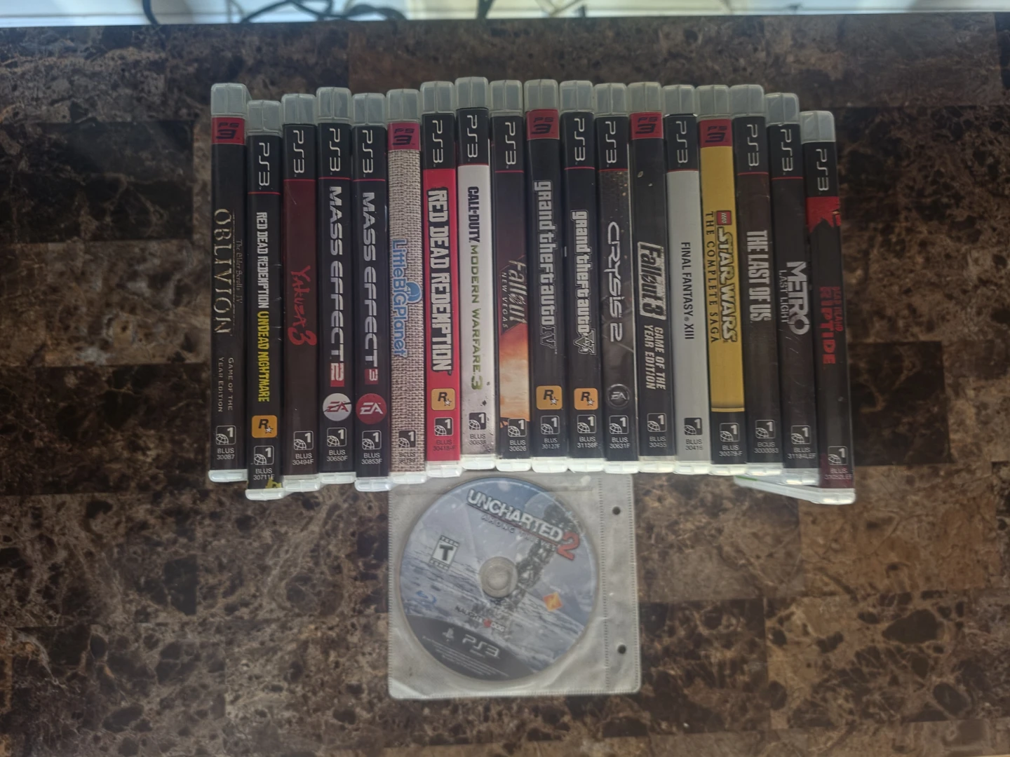 Sony PlayStation 3 Console with Controllers and Games - photo 2