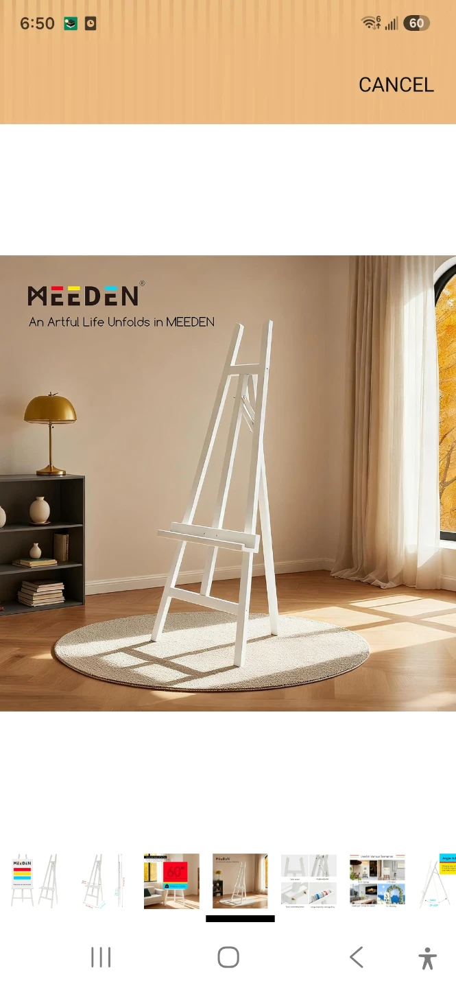 MEEDEN Solid Wood Studio Easel