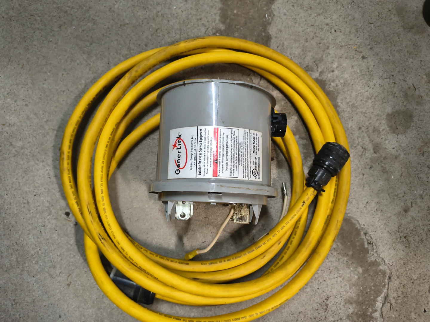 Power Fist Generator and GenerLink MA23-N - photo 2
