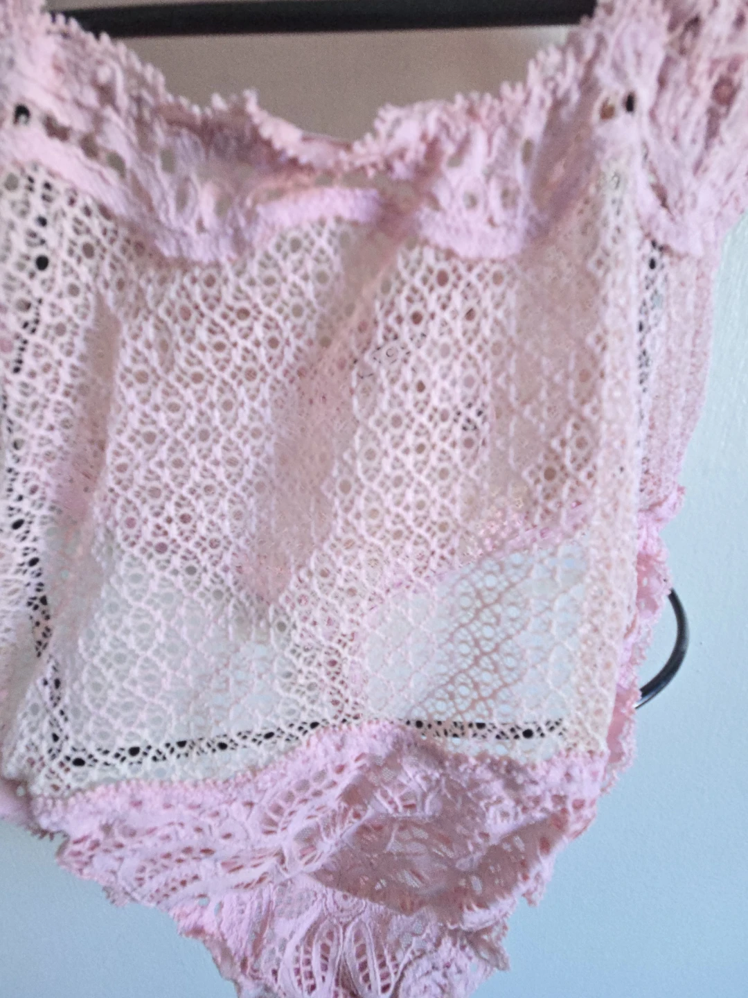 Victoria's Secret Pink Lace Bodysuit - photo 3