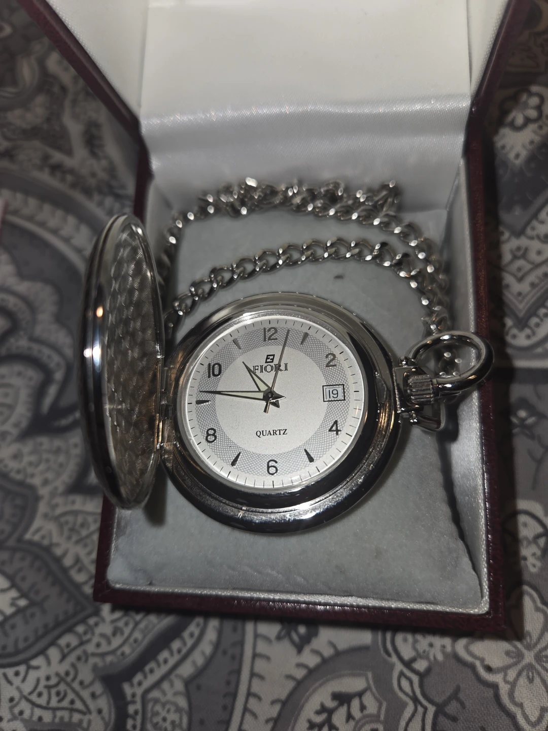 Fiori Quartz Pocket Watch - photo 2