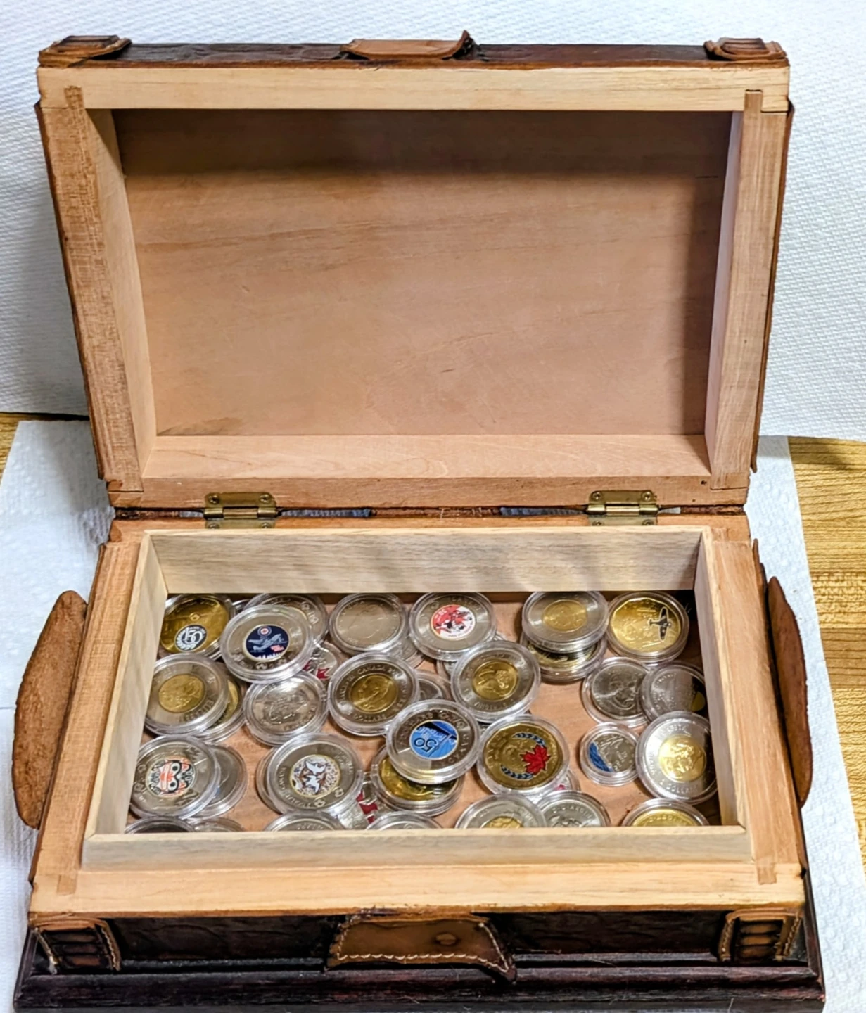 Collection of 42 Canadian Commeratives - Now with Treasure Chest