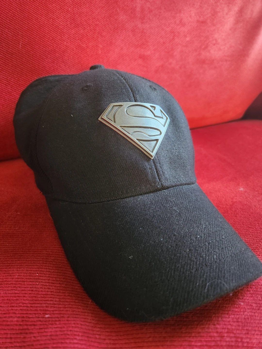 SUPERMAN BLACK CAP SIZE (S/M) - photo 3