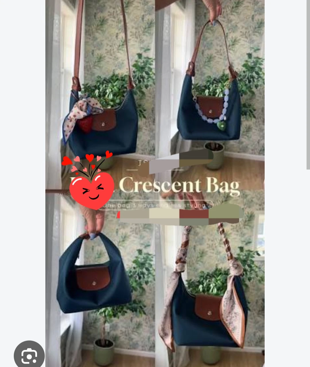 LC 3-Way Hobo Bag nylon waterproof - photo 5