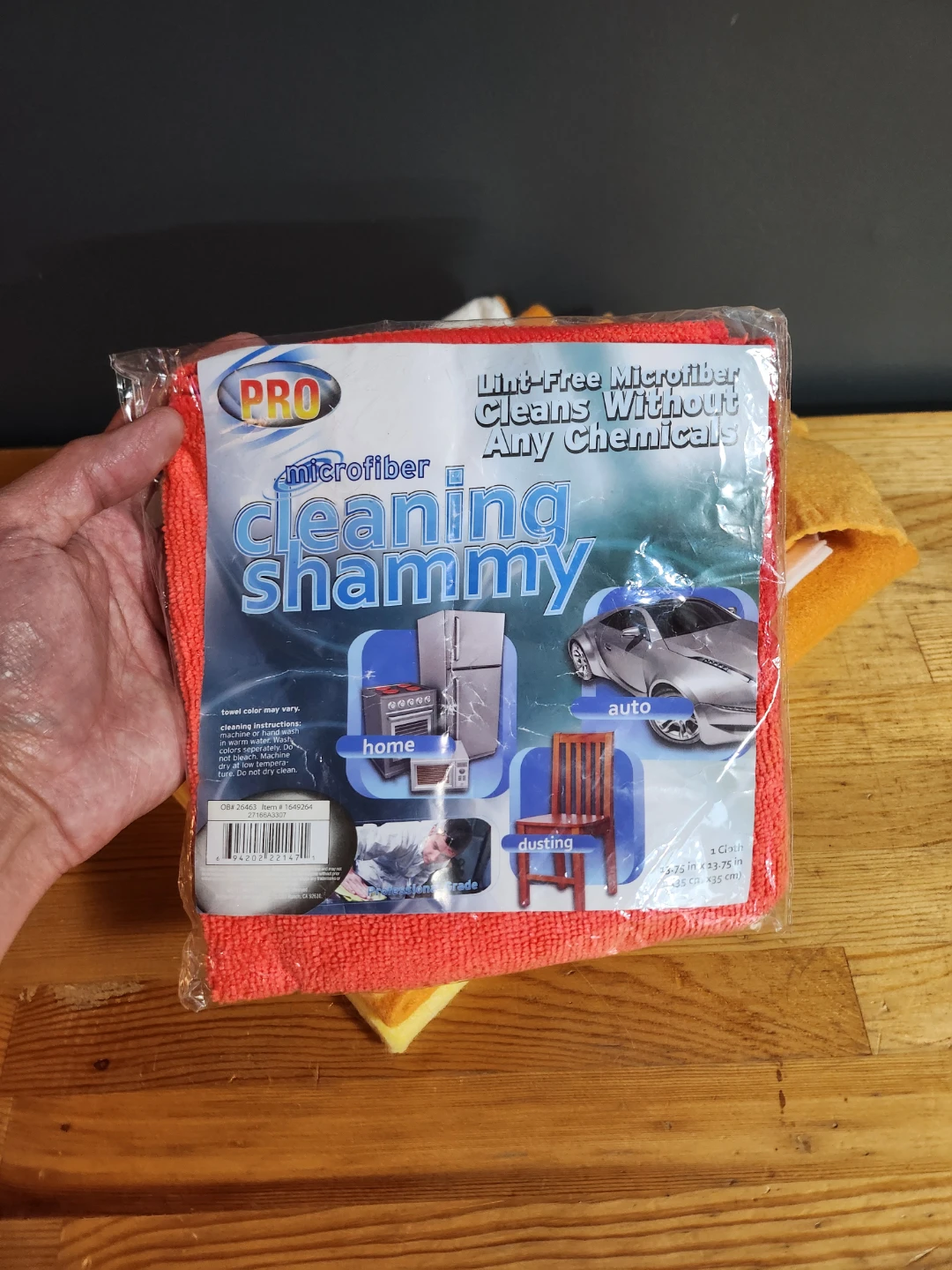 Amazin' Cloth Pro Microfiber Cleaning Shammy Chamois Cloths - photo 3