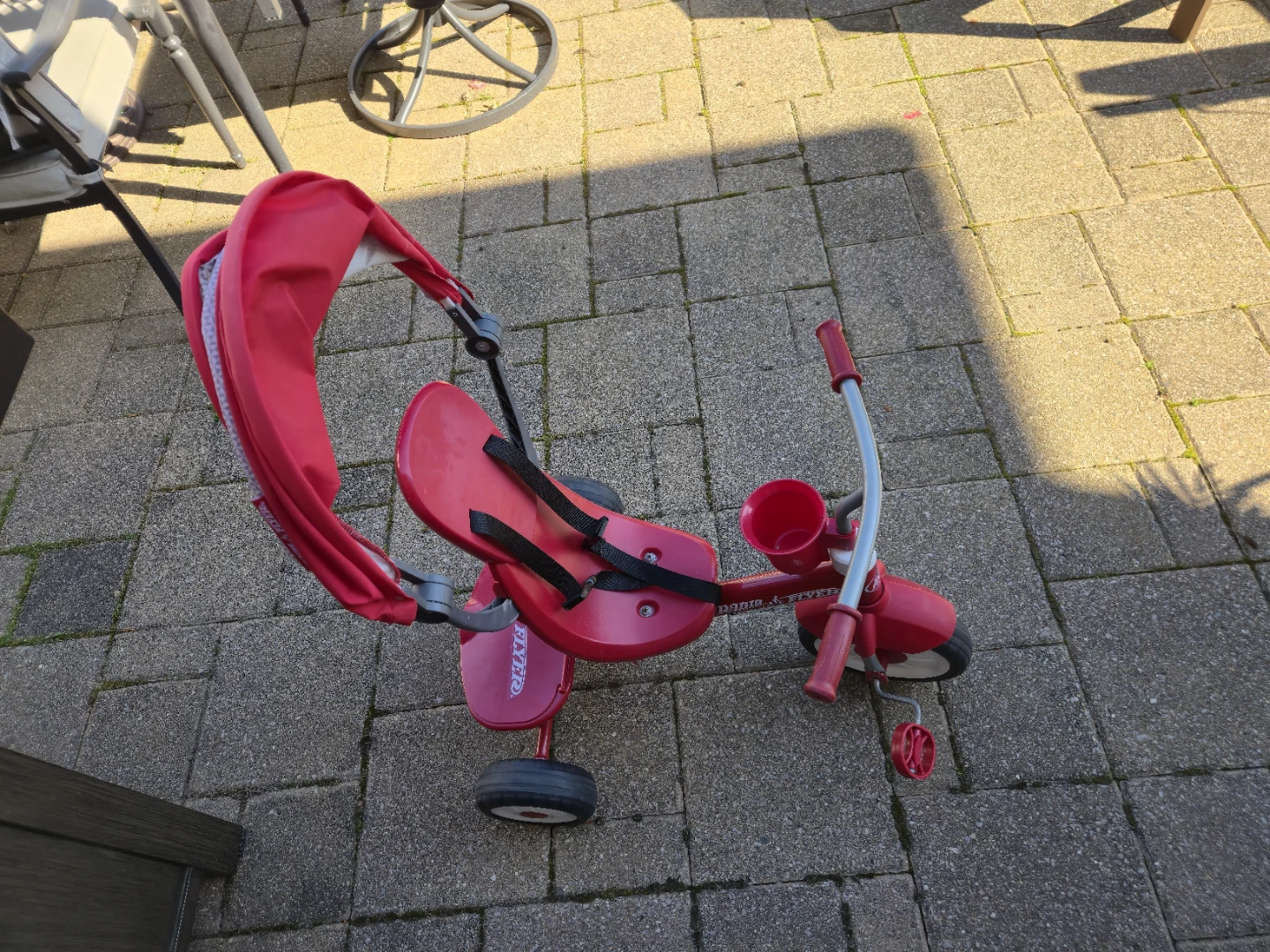 4-in-1 Stroll 'N Trike – Toddler Tricycle with Canopy