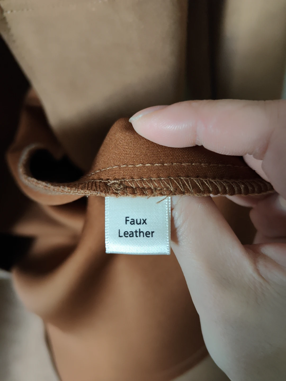 Joan Vass New York Faux Leather Jacket - photo 4