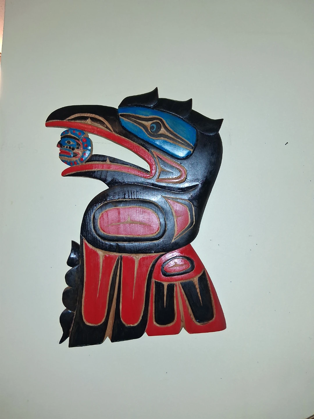 Raven stealing moon - photo 2