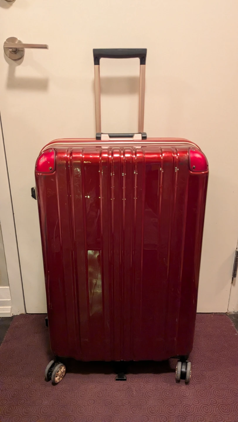 Legend Walker Red Hardside Spinner Luggage