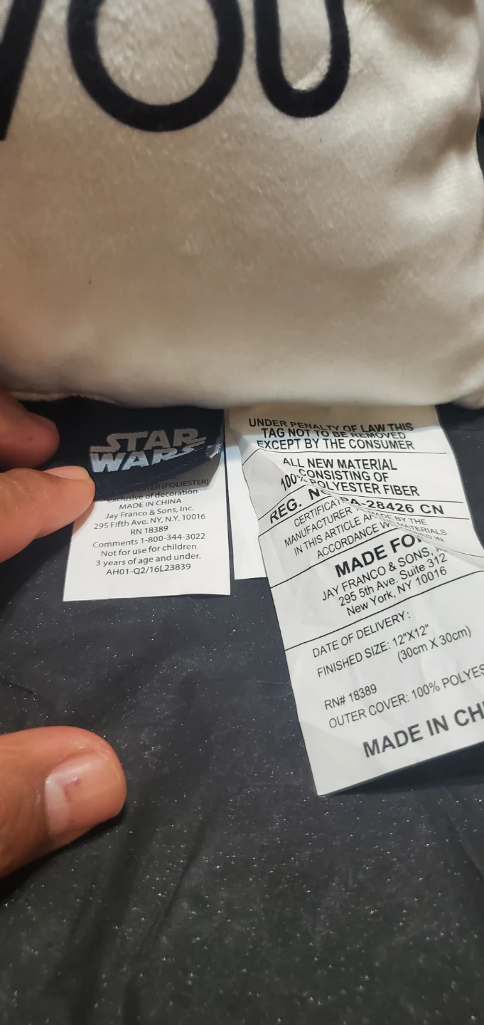 Star Wars May The Force Be With You Pillow - photo 3