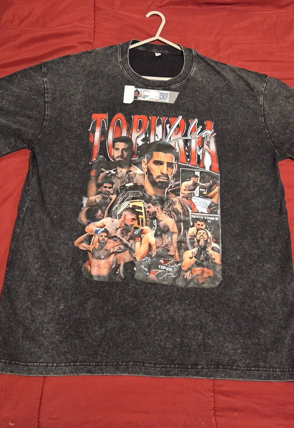 Ilia Topuria UFC Graphic T-Shirt - photo 4