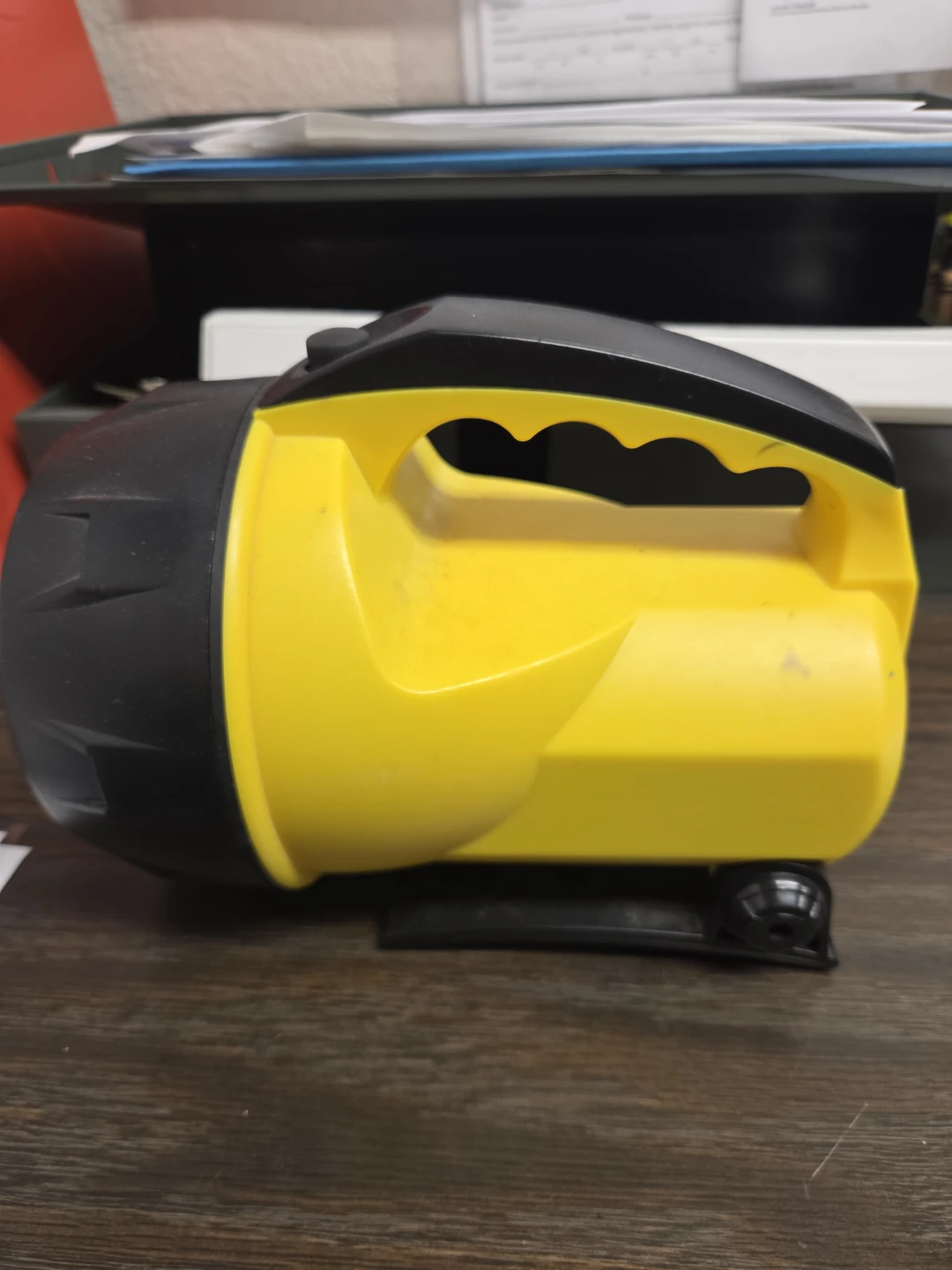 Yellow Handheld Flashlight