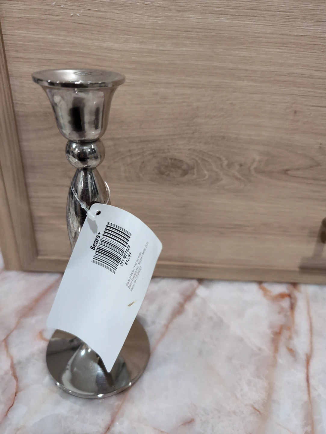 Whole Home Silver Candle Holder