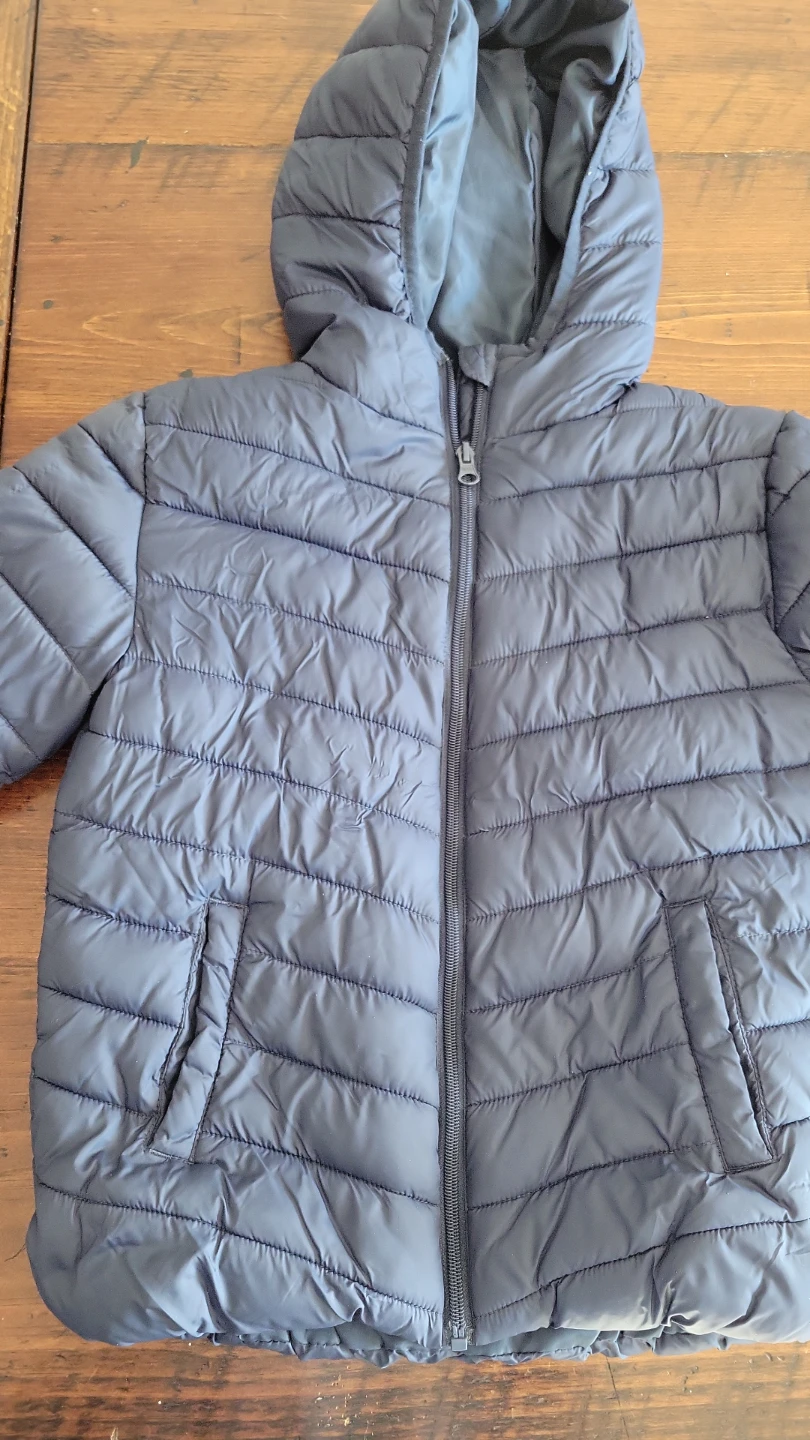 George Kids Puffer Jacket Navy Blue