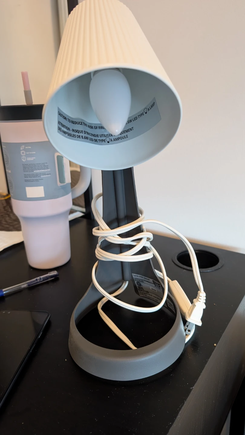 IKEA Tertial Work Lamp White