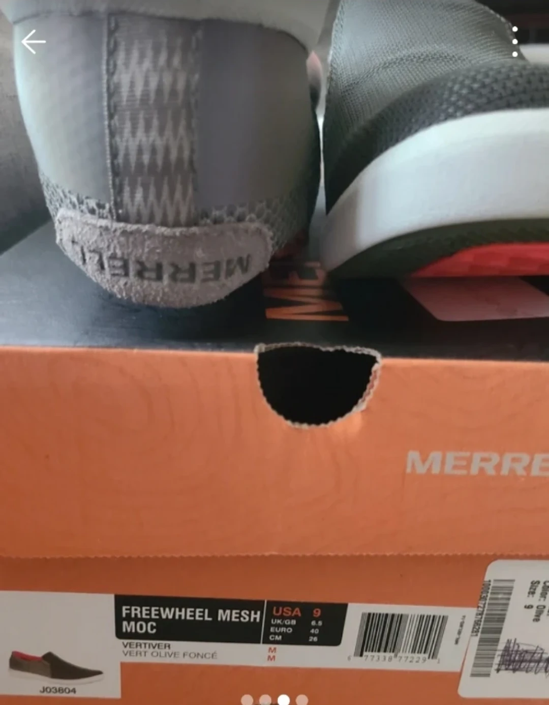 Merrell Freewheel Mesh Moc Slip-On Sneakers Women's Size 9 - photo 4