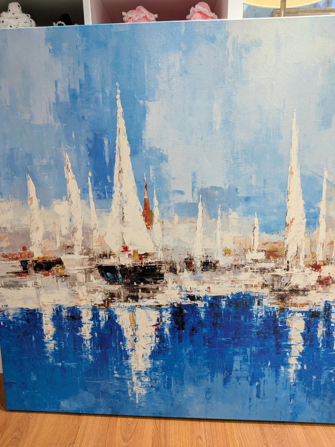 Abstract Sailboat Glicee