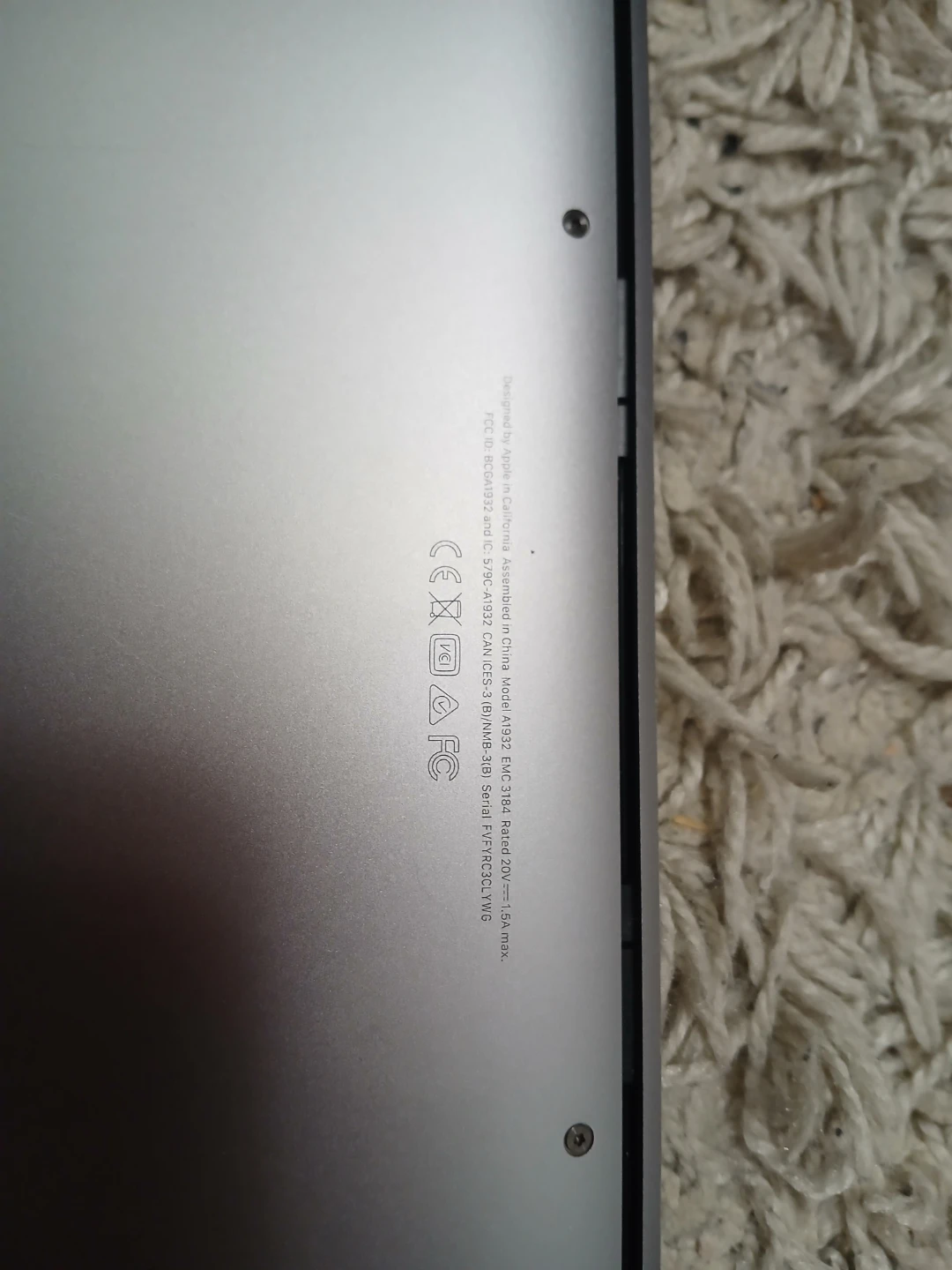 Apple MacBook Air Model A1932