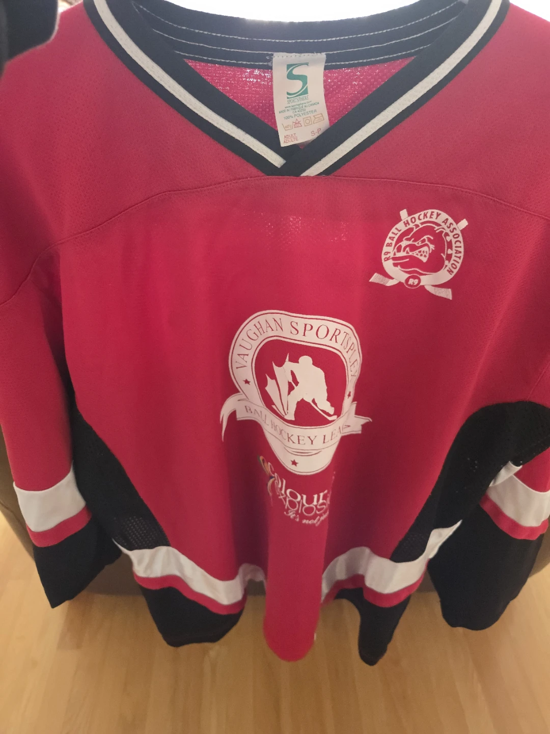 Vaughan Sportsplex Ball Hockey Jersey Size Small - photo 4